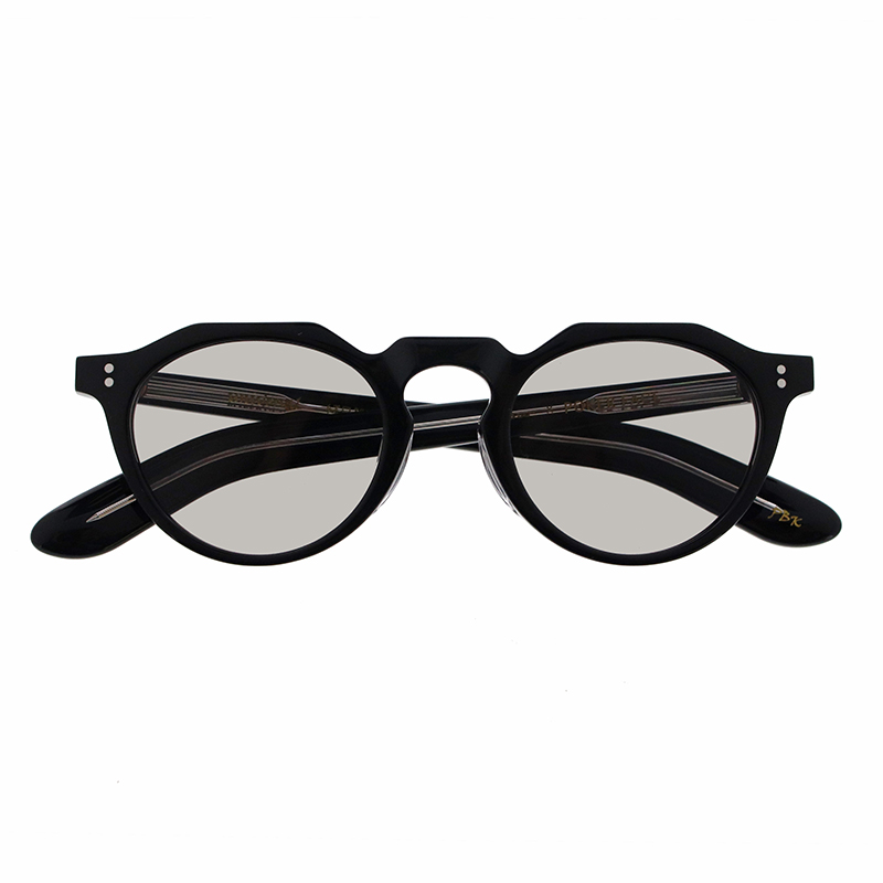 【few×POKER FACE】 universal ユニバーサル PBK（Pitch Black） レンズカラー：Gray 偏光調光レンズ 別注モデル サングラス