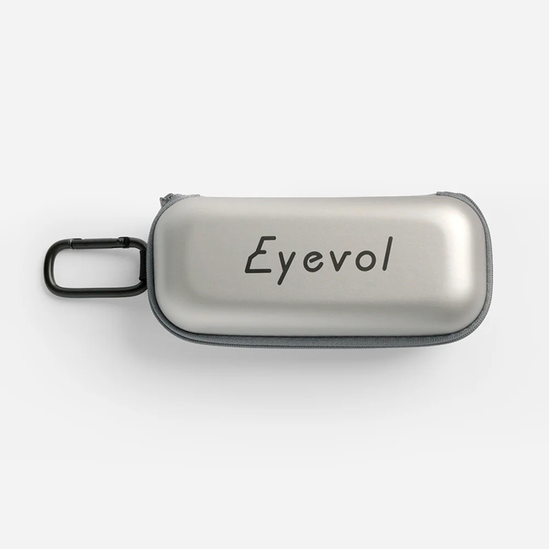【Eyevol】 ZIP SOFT CASE SILVER/BLACK サングラスケース ソフトケース