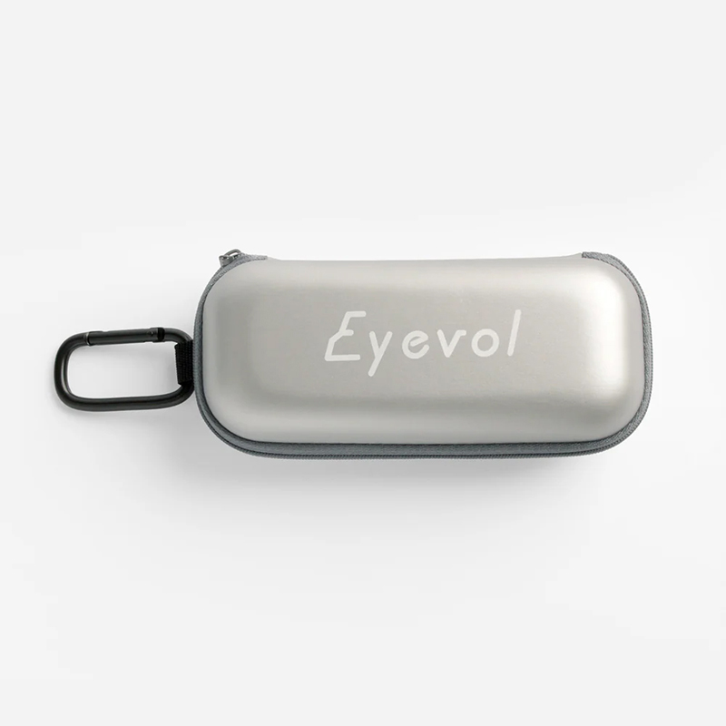 【Eyevol】 ZIP SOFT CASE SILVER/WHITE サングラスケース ソフトケース