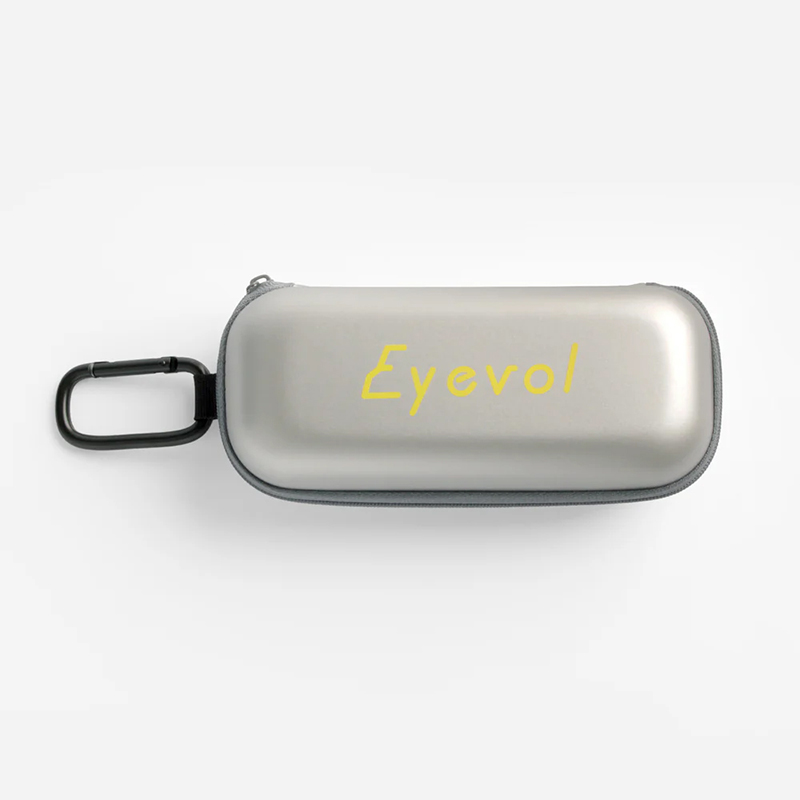 【Eyevol】 ZIP SOFT CASE SILVER/YELLOW サングラスケース ソフトケース