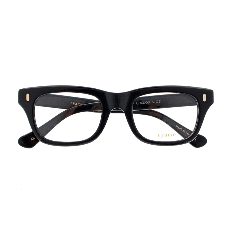 【ayame】 GOLDON ゴードン BK（Black） メガネ
