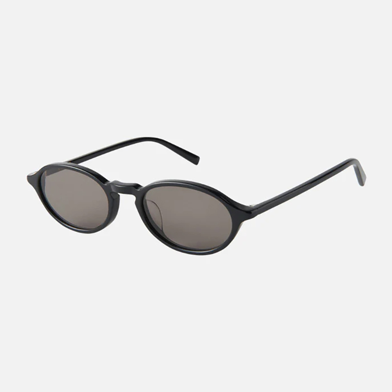 【A.D.S.R.】 MOORE ムーア 01（Shiny Black） レンズカラー：Gray Brown サングラス