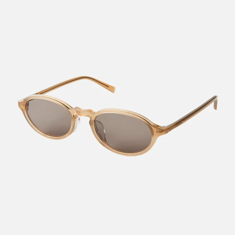 【A.D.S.R.】 MOORE ムーア 04（Pale Beige） レンズカラー：Gray Brown サングラス