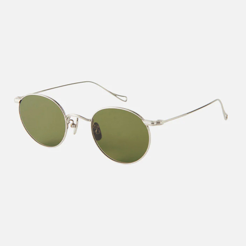 【A.D.S.R.】 BELL ベル 02b（Silver） レンズカラー：Green サングラス