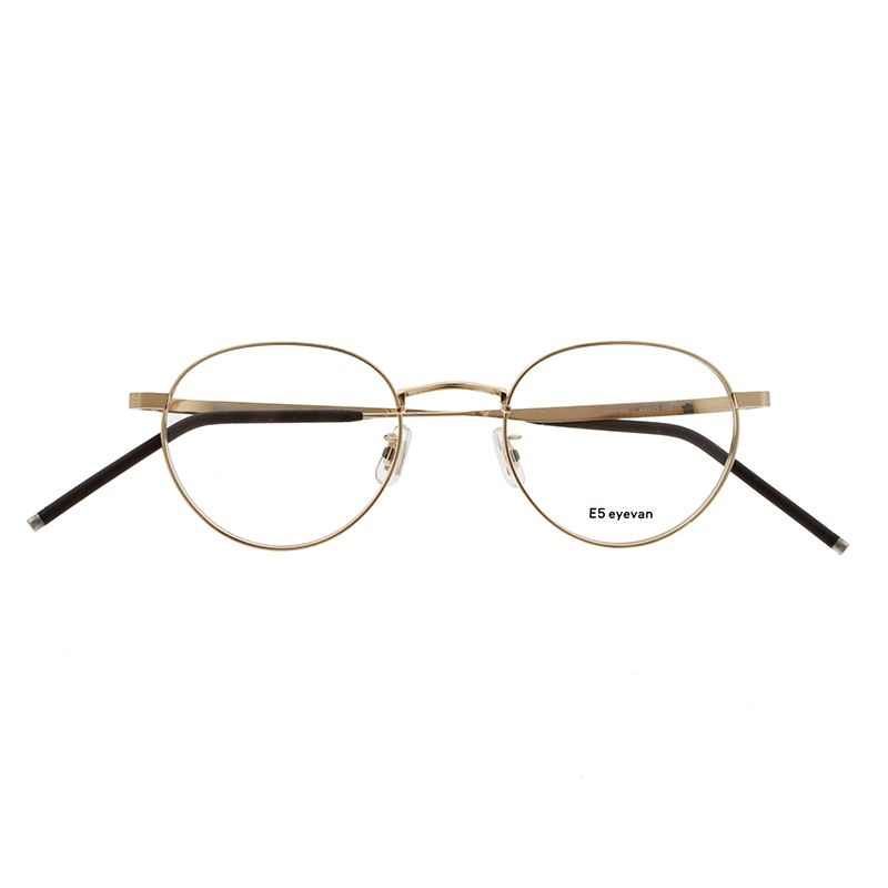 【E5 eyevan】 m26 WG/WG（White Gold/White Gold） メガネ
