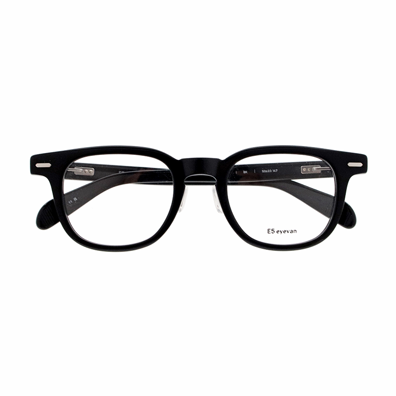【E5 eyevan】 p28 BK（Black） メガネ
