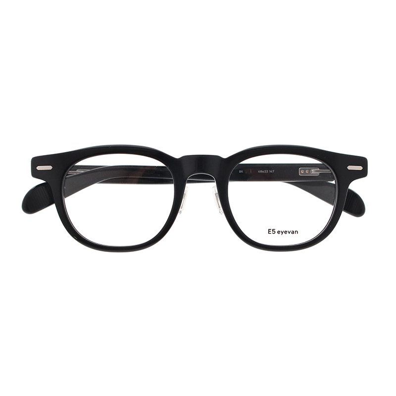 【E5 eyevan】 p29 BK（Black） メガネ