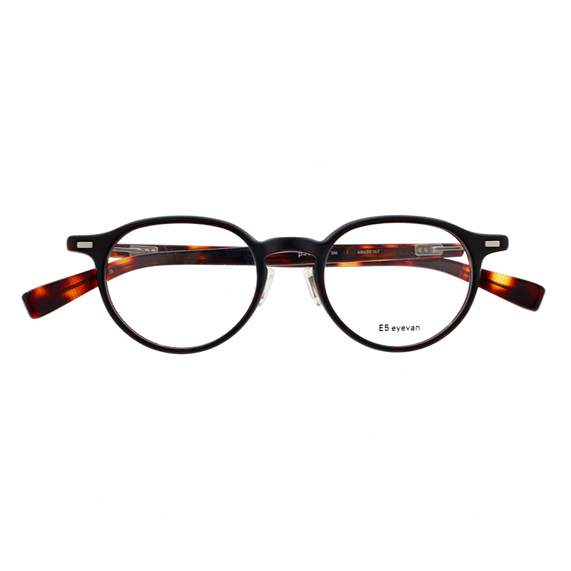 【E5 eyevan】 p30 DM（Dark Demi） メガネ