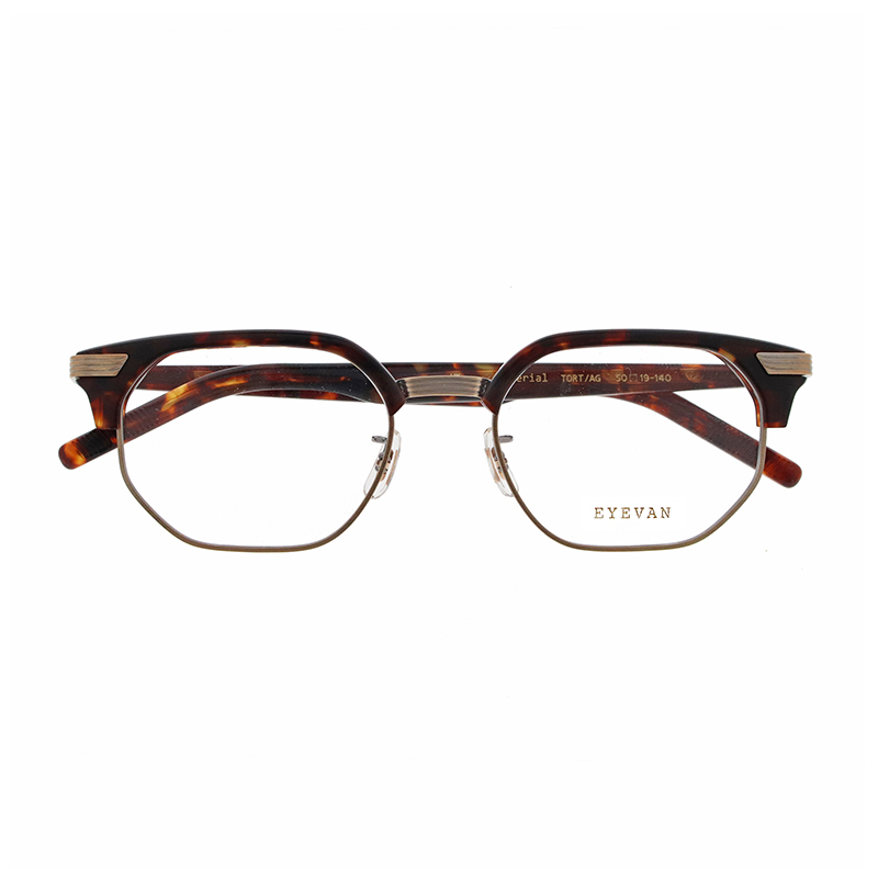 【EYEVAN】 Imperial インペリアル TORT/AG（TORTOISE/ANTIQUE GOLD） メガネ