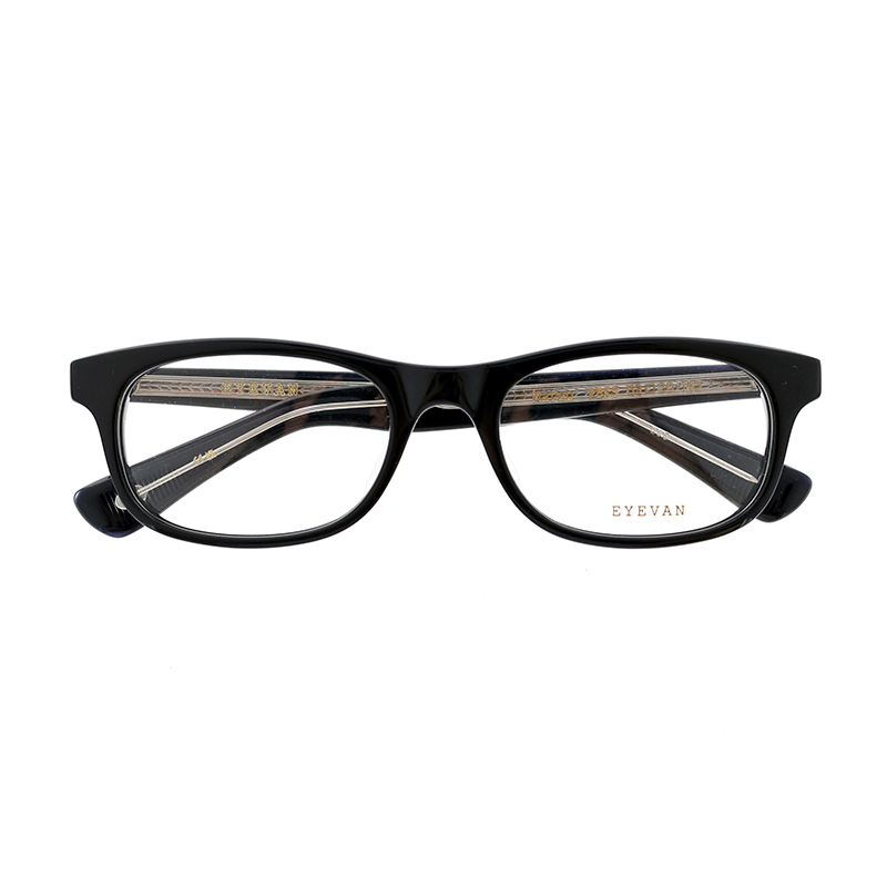 【EYEVAN】 Mateo マテオ PBK/S（PIANO BLACK/SILVER） メガネ