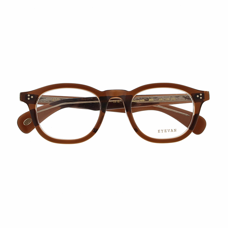EYEVAN メガネ | 【EYEVAN】 Oakwood（49） オークウッド49 BBR（BEER