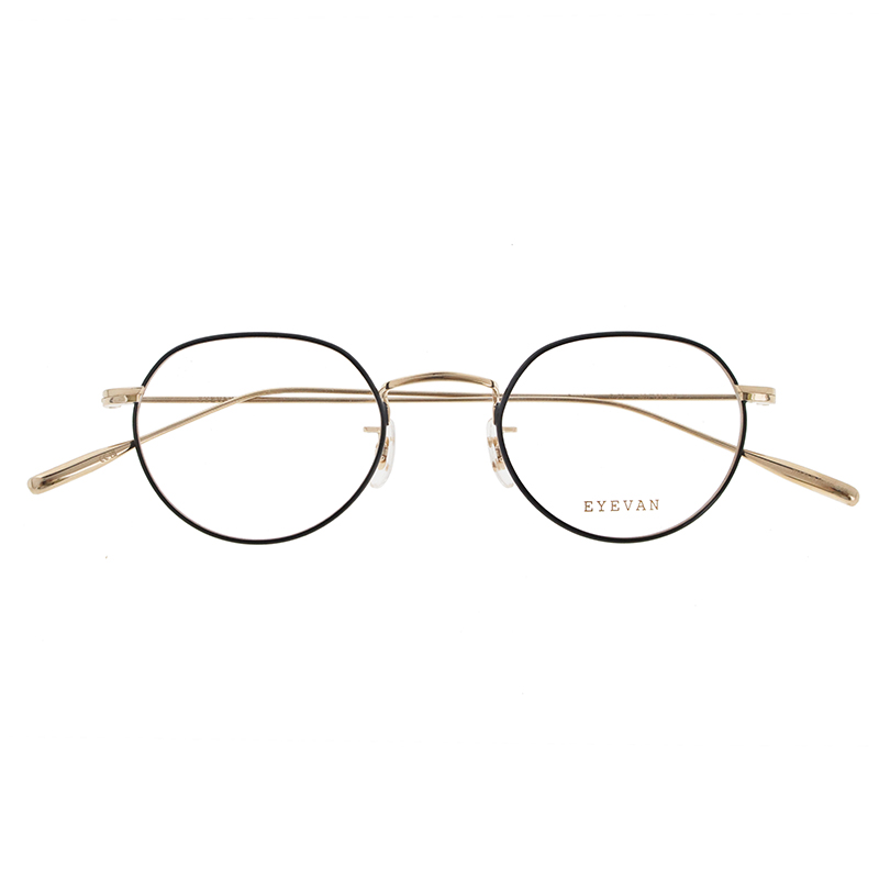 【EYEVAN】 Romaine ロメイン G-C2（GOLD/BLACK七宝） メガネ