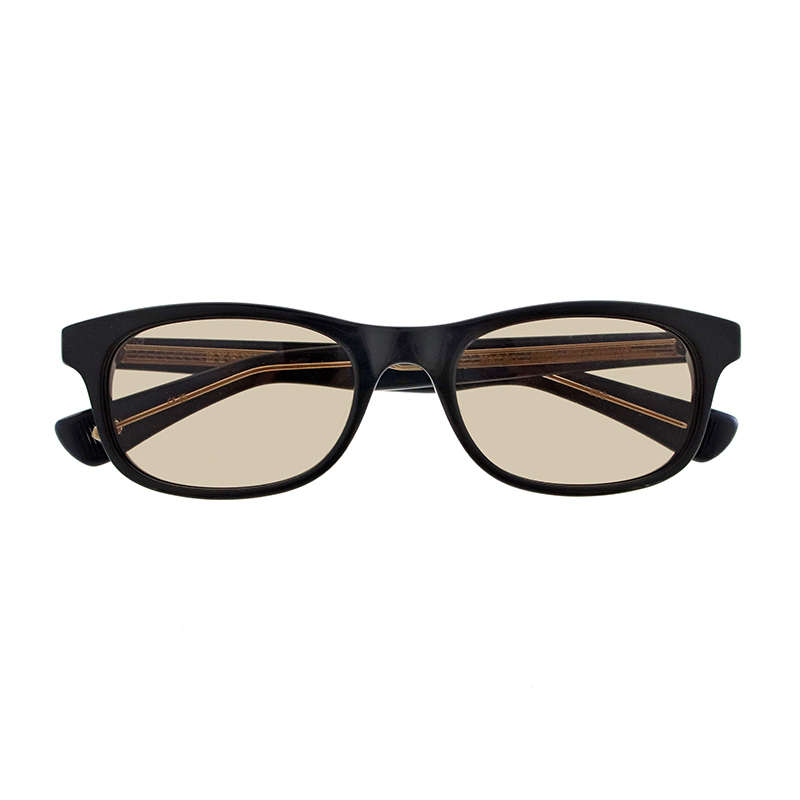 【EYEVAN】 Mateo マテオ PBK/G（PIANO BLACK/GOLD） レンズカラー：SAND BROWN サングラス
