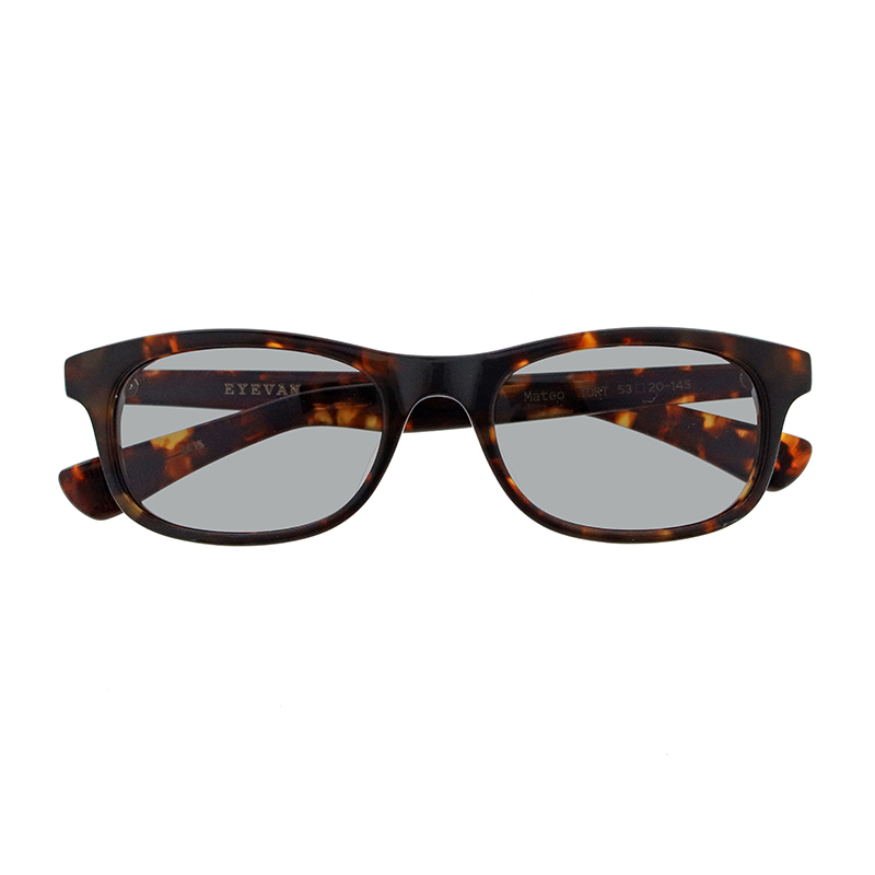 【EYEVAN】 Mateo マテオ TORT（TORTOISE） レンズカラー：GRAY サングラス