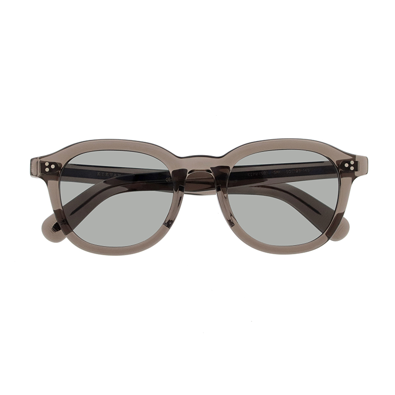 【EYEVAN】 Kirk（50） カーク50 SMK（SMOKE） レンズカラー：GRAY サングラス