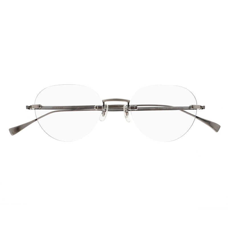 【EYEVAN】 Alvira（49） アルヴィラ49 P.LTD（PEWTER） レンズカラー：CLEAR POKER FACE別注カラー