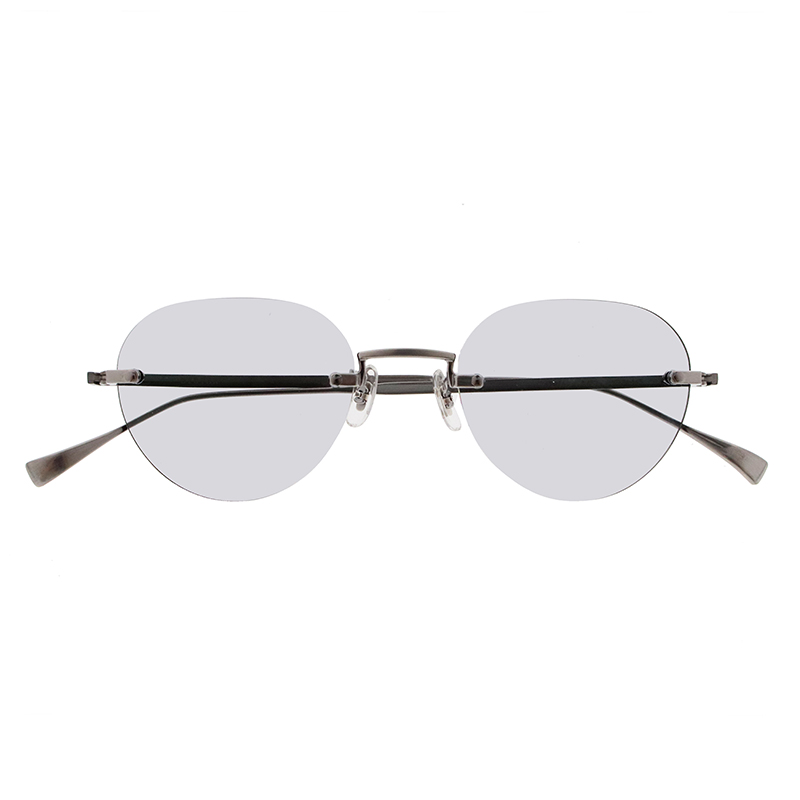 【EYEVAN】 Alvira（49） アルヴィラ49 P.LTD（PEWTER） レンズカラー：MEDIUM GRAY NYLON  POKER FACE別注カラー サングラス