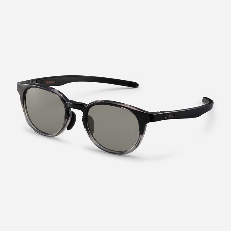 【BRIEFING GOLF × Eyevol】 SCHILLER（50） シラー50 GYDMH-BK-PL-GRY2 PL 偏光レンズ サングラス