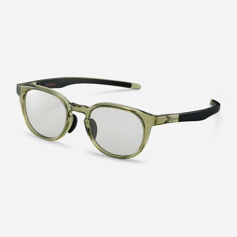 【BRIEFING GOLF × Eyevol】 SCHILLER（50） シラー50 SGN-BK-PL-GRY4 PL 偏光レンズ サングラス