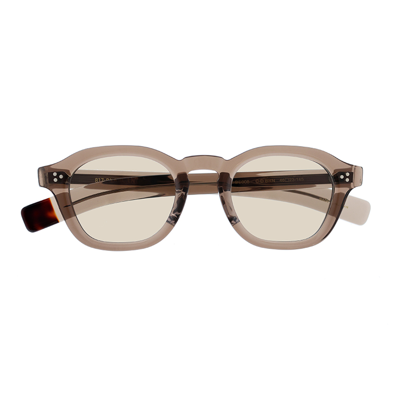 【817 BLANC LNT】BE008 CLR D BRN/L.KHAKI サングラス