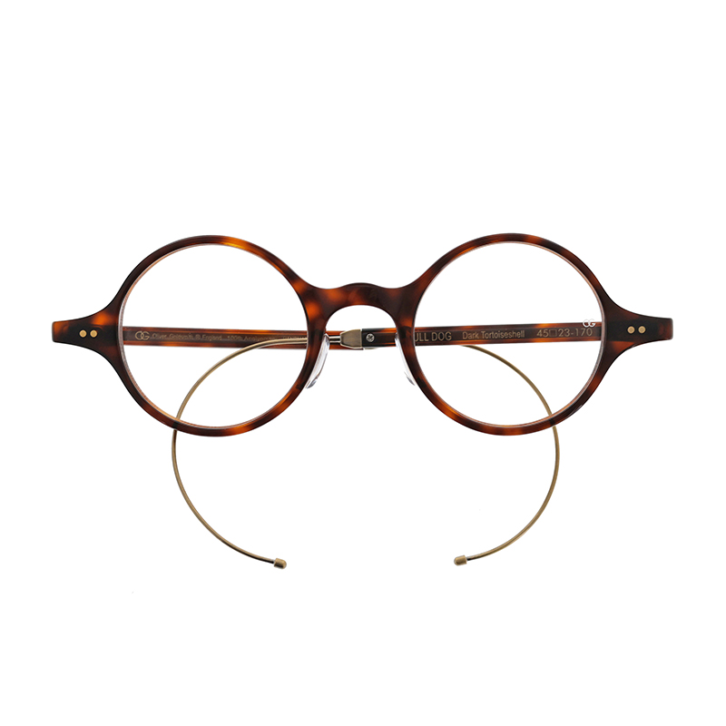 【OLIVER GOLDSMITH】 BULL DOG ブルドッグ Dark Tortoiseshell 100周年記念モデル メガネ