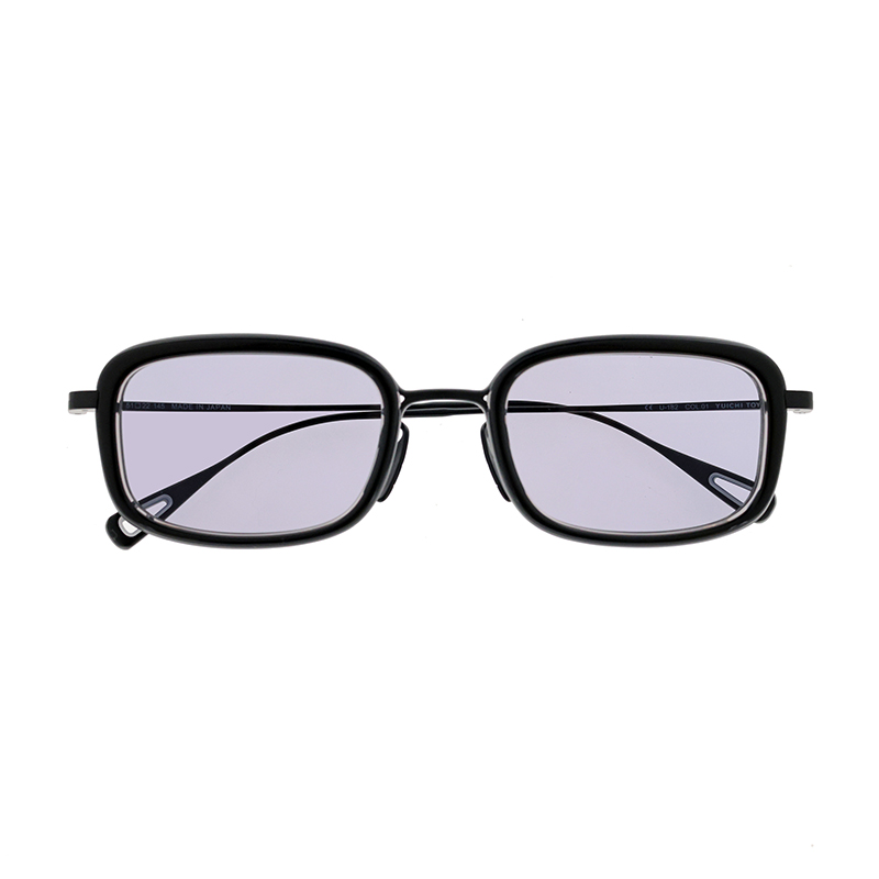 【YUICHI TOYAMA.】 U-182 V.Lou 01（Black Matt/Layer Black） レンズカラー：VBL-01 サングラス