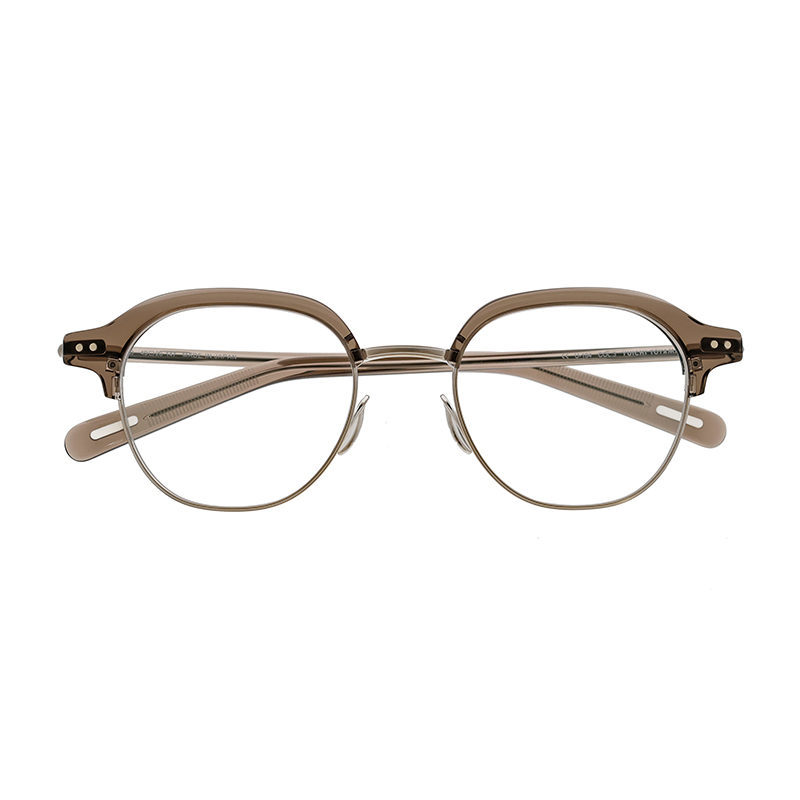 【YUICHI TOYAMA.】 U-184 DUD 03（Clear Brown/Omomuki） メガネ