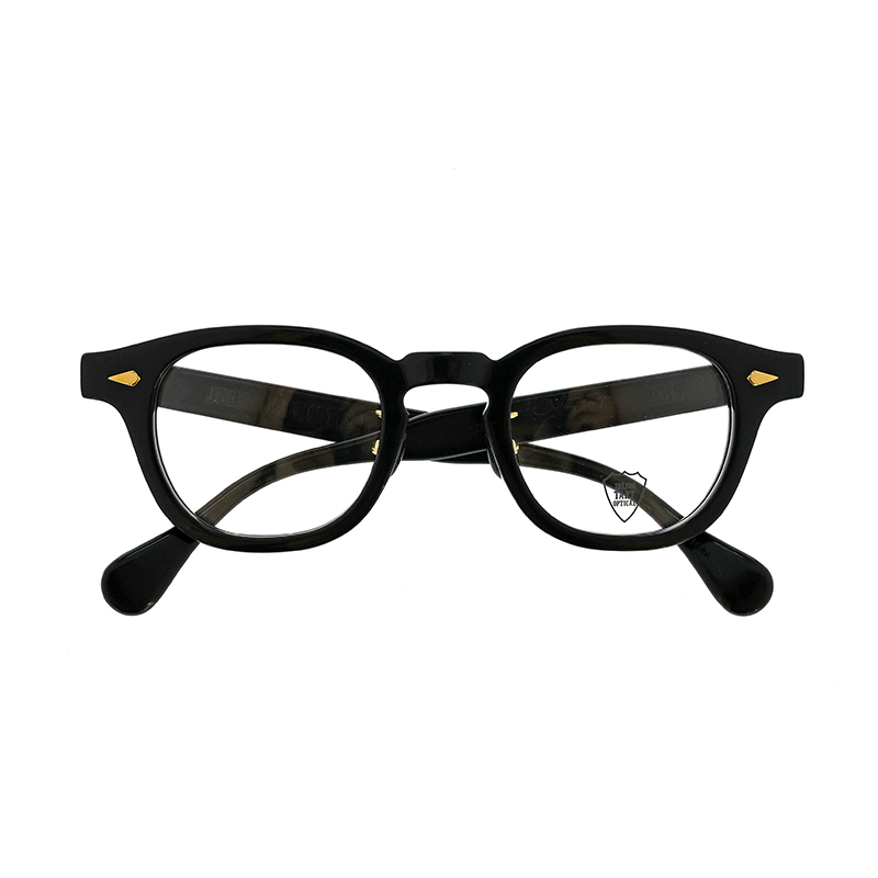 【JULIUS TART OPTICAL】 AR46/24-A/NYC Gold （Black/Gold Rivet）CHINATOWN SPECIAL ORDER クリングス仕様 メガネ