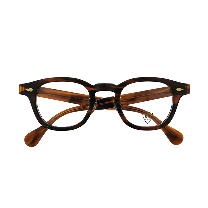 【JULIUS TART OPTICAL】 AR46/24-M/NYC Gold（Demi-Amber/Gold Rivet） CHINATOWN SPECIAL ORDER クリングス仕様 メガネ