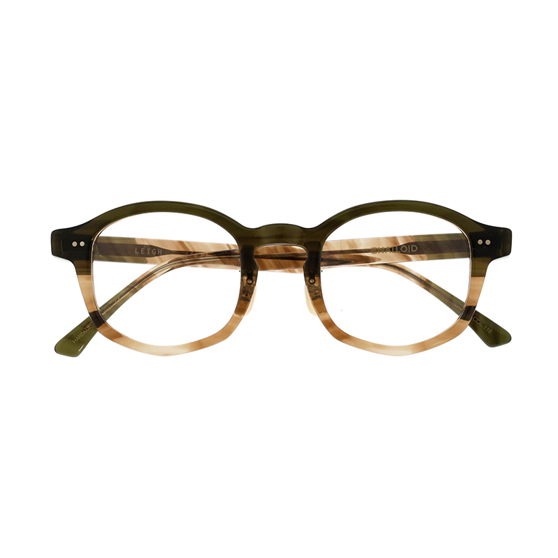 【ENALLOID】 LEIGH リー 116（Olive Gradient） メガネ