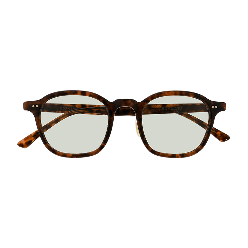 【ENALLOID】 HOPKINS ホプキンス 244（Brown Granite） レンズカラー：Antique Green サングラス