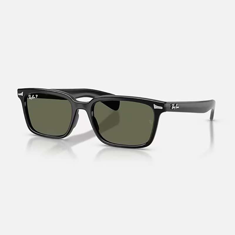 【Ray-Ban】 BRUNEL RB2234F 901/58 ポリッシュブラック/グリーンポラライズド 偏光レンズ サングラス 53サイズ