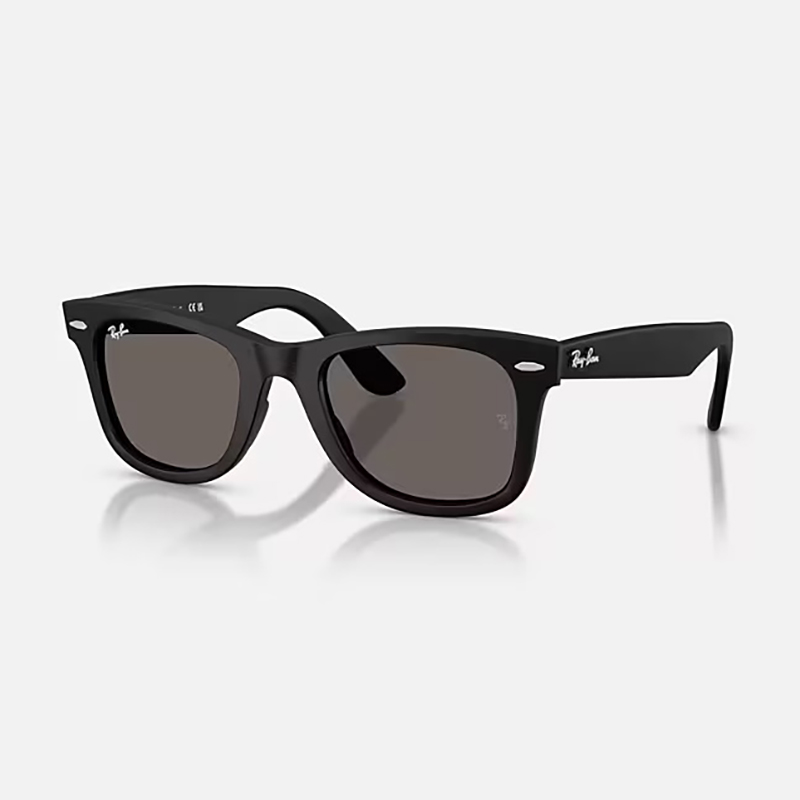 【Ray-Ban】 WAYFARER EASE RB4340 601SB1 マットブラック/ダークグレー サングラス 50サイズ