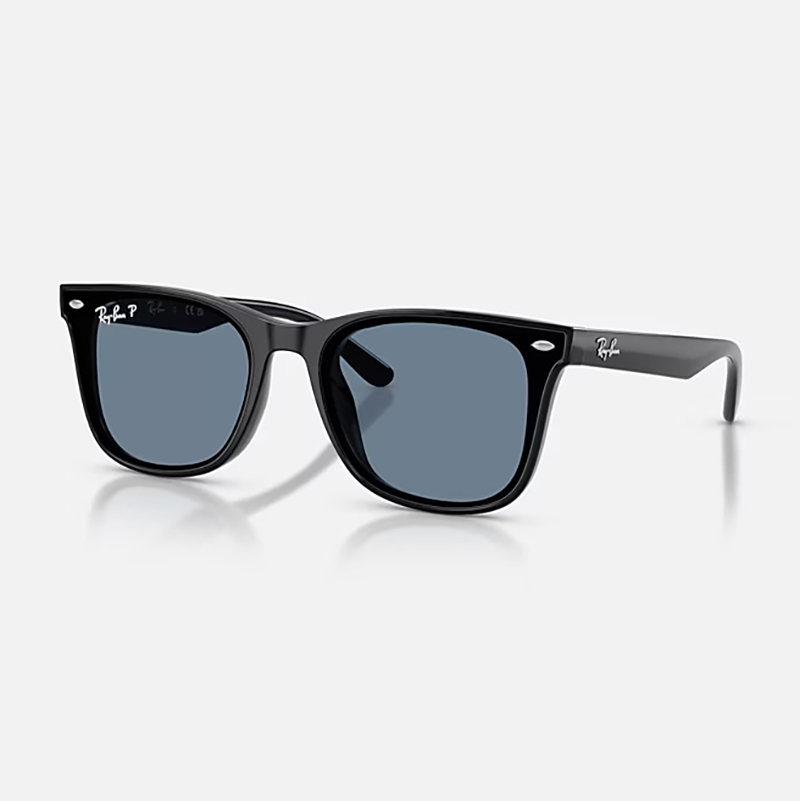 【Ray-Ban】 RB4420 601/2V ポリッシュブラック/ダークブルーポラライズド 偏光レンズ サングラス 65サイズ