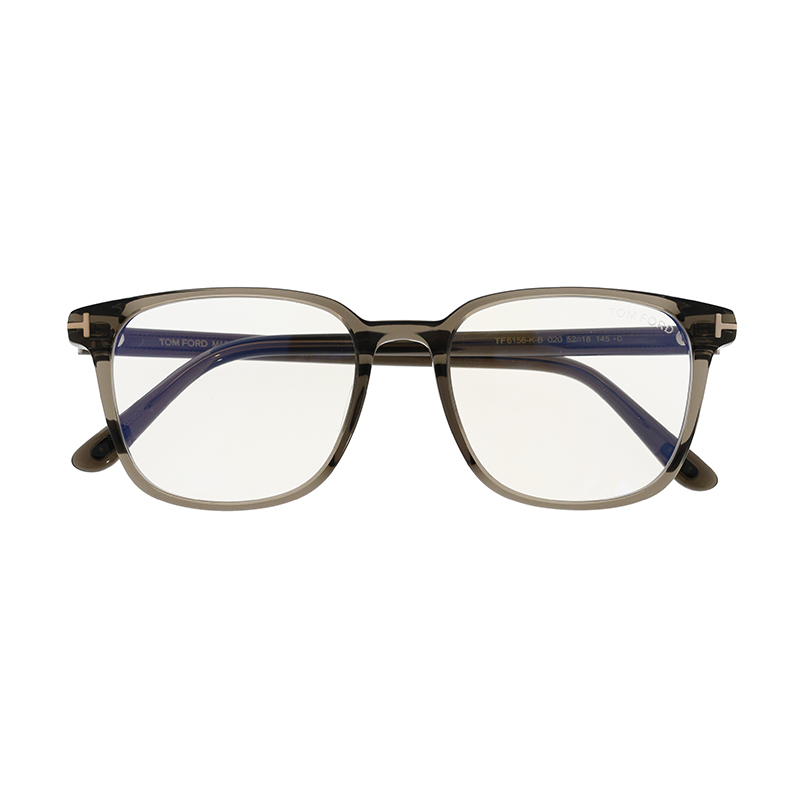 【TOM FORD】 TF6156-K-B 020 アジア企画モデル ブルーライトカット メガネ 52サイズ