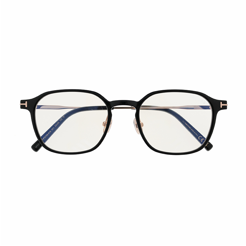 【TOM FORD】 TF6158-K-B 001 アジア企画モデル ブルーライトカット メガネ 52サイズ