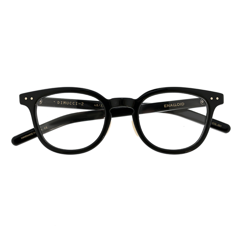 【ENALLOID】 DIMUCCI-2 ディムッチ2 001（Black） メガネ