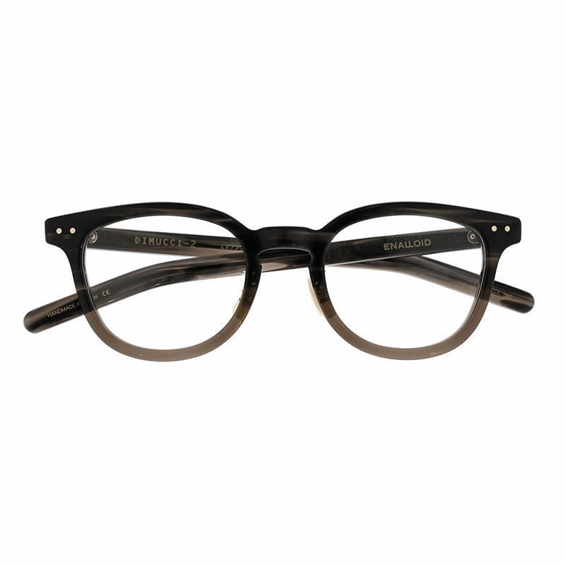【ENALLOID】 DIMUCCI-2 ディムッチ2 245（Dark Grey Sasa＆Brown） メガネ