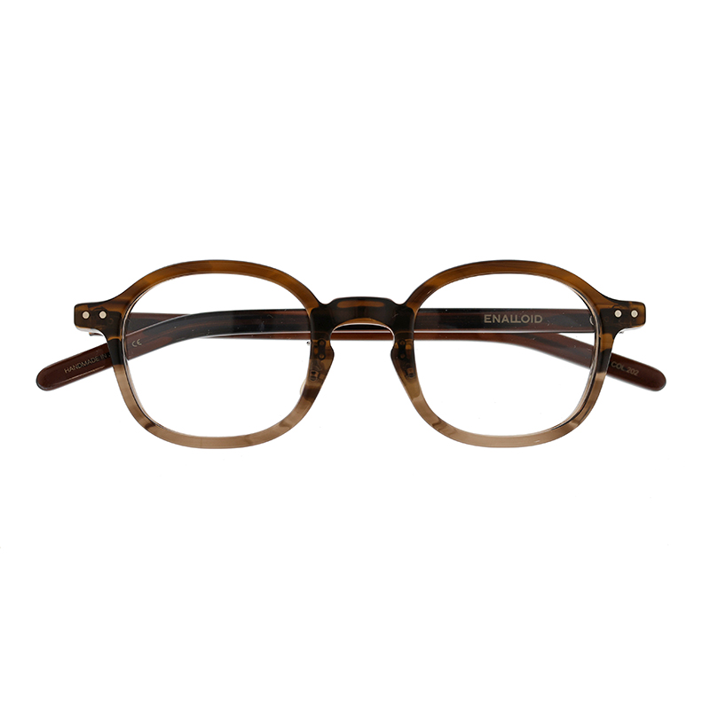 【ENALLOID】 SARANE サラーヌ 202（Brown Gradient） メガネ