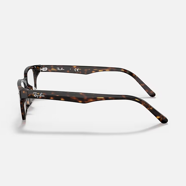 Ray-Ban RB5345-D ダークハバナ HAWKEYE OPTICS Eyeglasses with Striped Havana Frame - RB5398