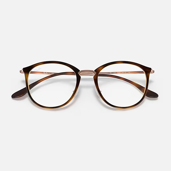 ⭐︎RB7140-5687 49サイズ⭐︎美品 レイバン メガネ Ray-Ban メガネ RX7140 5687 49サイズ 51サイズ ボスリントン