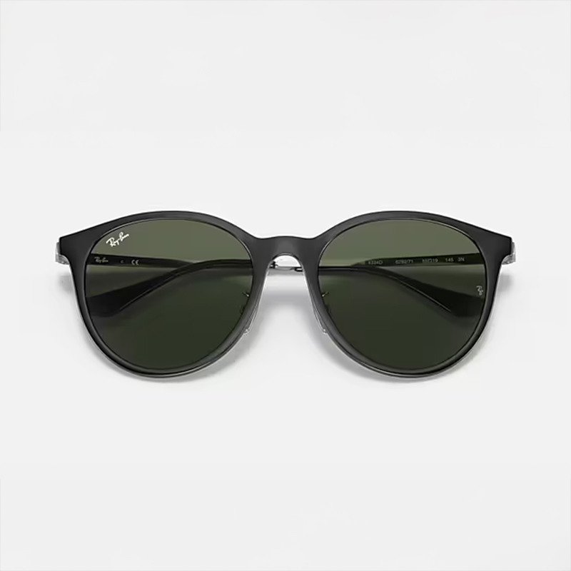 Ray-Ban ブラック ブルーレンズ サングラス Ray-Ban サングラス RB4391D 601/80 ウェリントン ブラック