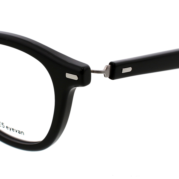 E5 eyevan | 【E5 eyevan】 p11 BK/ST（Black/Shirring Titanium