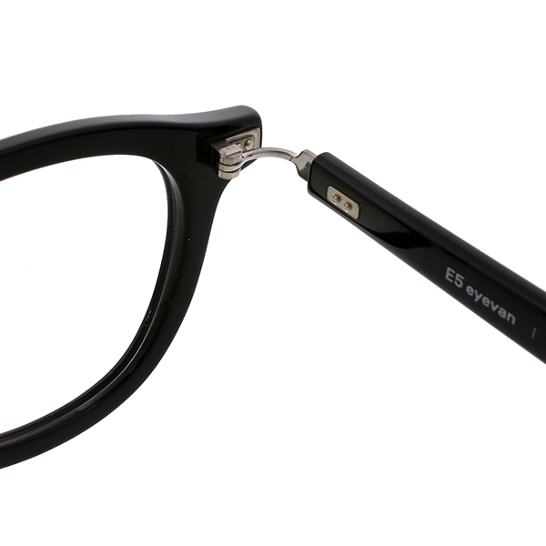 E5 eyevan | 【E5 eyevan】 p11 BK/ST（Black/Shirring Titanium