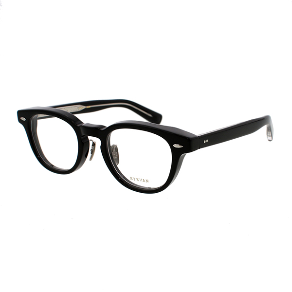 EYEVAN メガネ | 【EYEVAN】 Webb wide ウェブワイド PBK（PIANO BLACK