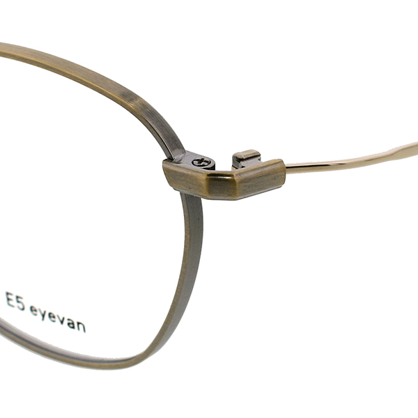 E5 eyevan | 【E5 eyevan】 m9 AG/WG（Antique Gold/White Gold