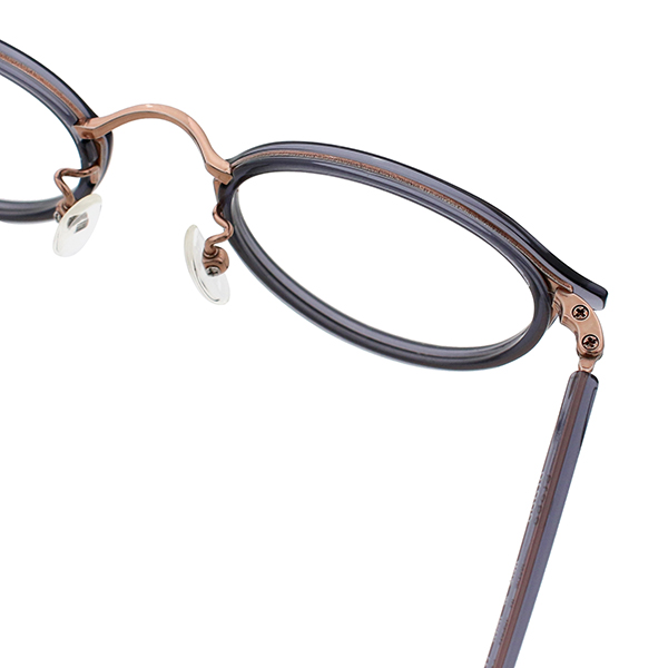 propo | 【propo】 POLLY ポリー 7（ネイビー/ピンクゴールド） メガネ