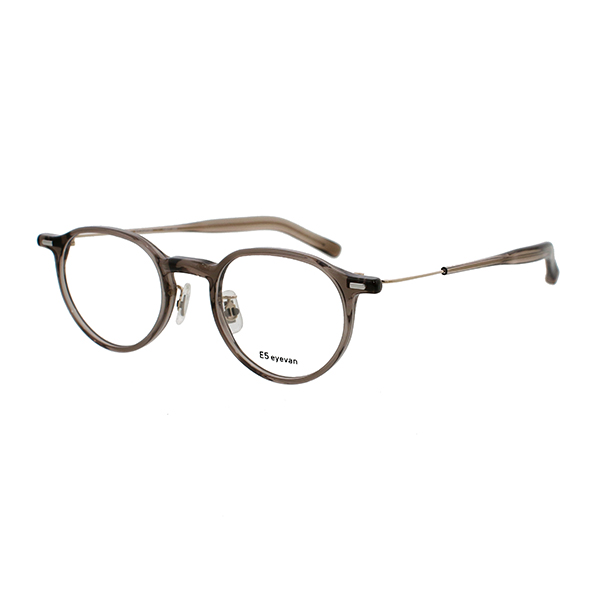 E5 eyevan | 【E5 eyevan】 p4(45) SB/WG(Smoke Brown/White E5 eyevan | 【E5 eyevan】 p4(45) SB/WG(Smoke Brown/White