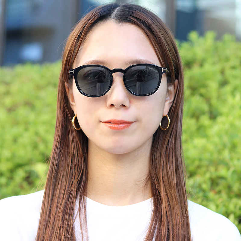 【関税込み】TOM FORD トータスシェル Fausto サングラス Amazon.com: Tom Ford FAUSTO FT 0711 Transparent Brown/Green