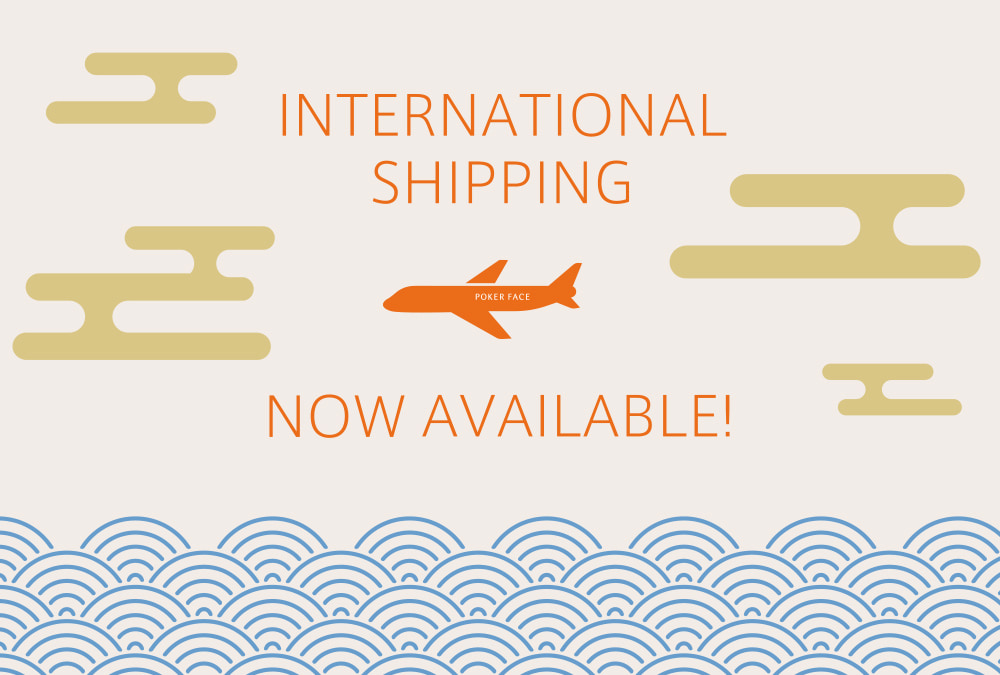 INTERNATIONAL SHIPPING NOW AVAILABLE!
